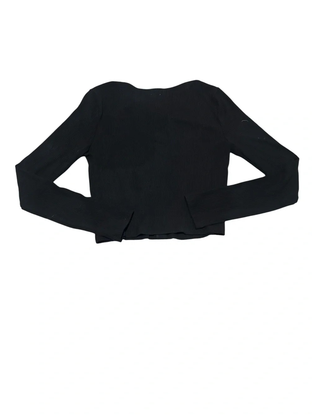 ARITZIA WILFRED Long Sleeve Button Up Camisole Cropped Cardigan Top